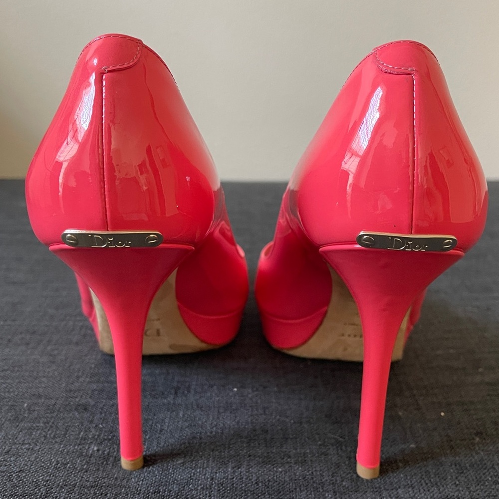 Christian Dior Miss Dior Slingback in coral pink - Picture 7 of 7